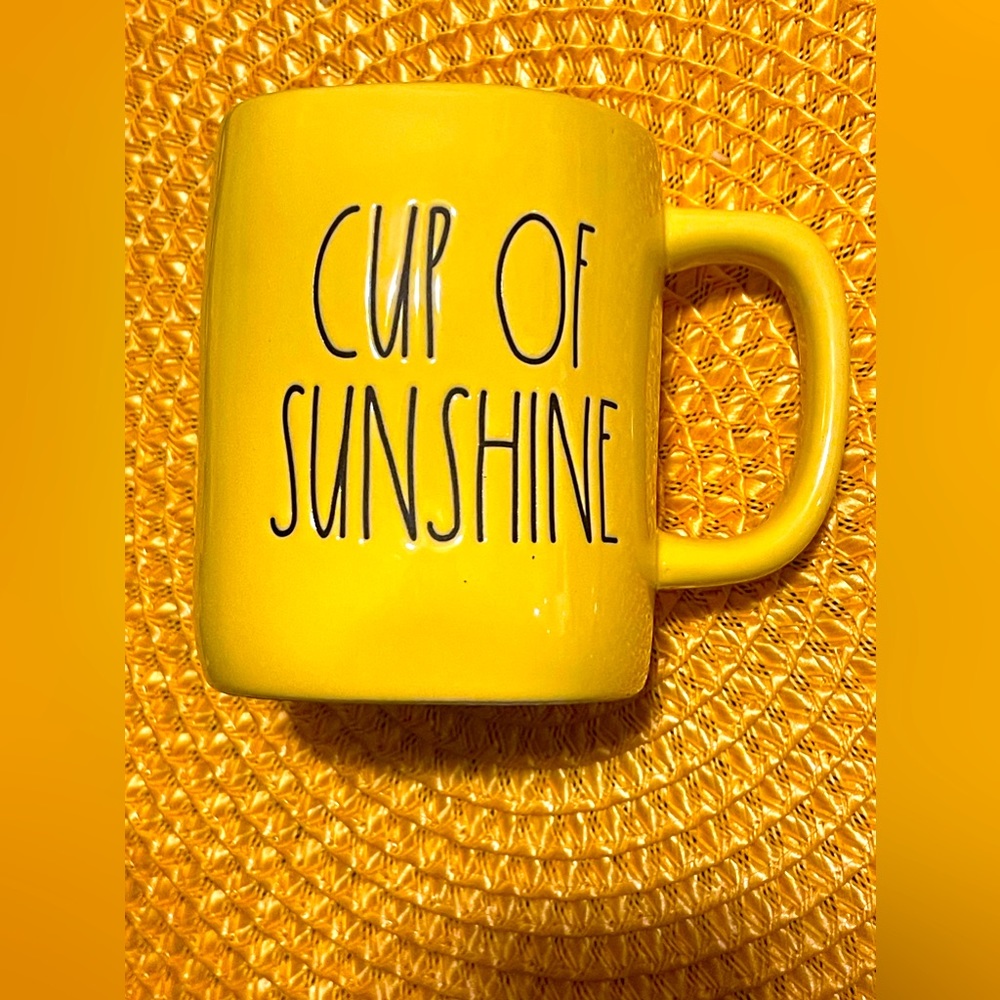 Rae Dunn “Cup of Sunshine” Mug.